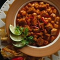Pueblo Pork and Hominy Stew