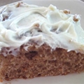 Pumpkin Cake with Cream Cheese Frosting Cake