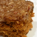 Pumpkin Coffee Cake with Brown Sugar Glaze