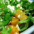 Pumpkin, pecan and feta salad
