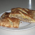 Quick Beef & Cheese Calzones