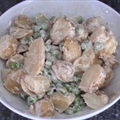 Quick Potato and Pea Salad