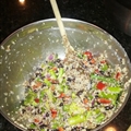 Quinoa w/ steamed veggies