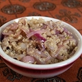 Quinoa with Carmelized Onions