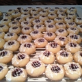 Raspberry Almond Shortbread Thumbprints