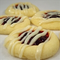 Raspberry Shortbread Thumbprints