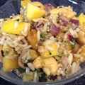 Red Rice Salad with Mango & Nuts