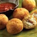Rice ball with meat