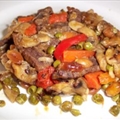 Rick's low sodium beef stir fry