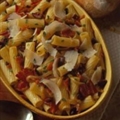 Rigatoni with Olives and Bacon