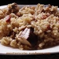 Risotto de jamón ibérico y setas