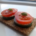 Rivita with Philladelphia and tomato
