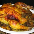 Roast Chicken with Dried Fruit