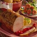Roast Pork with Raspberry Sauce