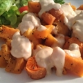 Roast Vegetables with Tahini Dressing