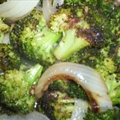 Roasted Broccoli and Sweet Onion