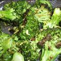 Roasted Broccoli with Lemon Garlic Butter and Toasted Pine