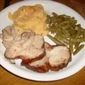 Roasted Pork Shoulder with Pomegranate Sauce