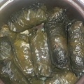 Rolled Stuffed Grape Leaves (Lebanese)