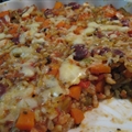 Roman Rice and Beans Casserole