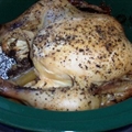 Rotisserie Style Crock Pot Chicken