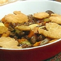 Rum-Glazed Sweet Potato, Apple And Chestnut Gratin