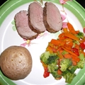 Sage Rubbed Roasted Pork Tenderloin