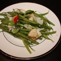 Salad: French Green Beans with Pears & Parmesan