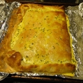 Salami-Mozzarella Calzone