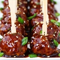 Saucy Asian Meatballs