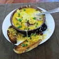 Sausage, Cheddar Cheese Stew with Potatoes