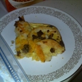 Sausage, Egg & Biscuit Casserole with Sage Gravy