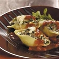 Sausage, Spinach and Cheese-stuffed Shells
