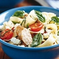 Sausage, tomato and ricotta pasta