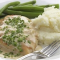 Sauteed Chicken Breasts with Creamy Chive Sauce