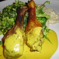 Sauteed Chicken In Mustard-cream Sauce