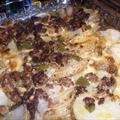 Scalloped Potato and Creamy Ground Beef Casserole