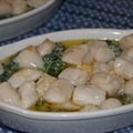 Scallops Florentine