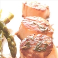 Scallops in a Buttery Wine Sauce