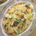 Scallops in Oyster Sauce