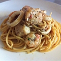 Spicy Seafood Pasta