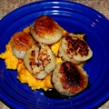 Seared Scallops with Butternut Squash