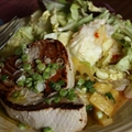 Seared Tuna on a Bed of Leaf Lettuce(Hl)