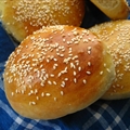 Sesame Hamburger Buns