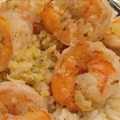 Shrimp Scampi over Rice