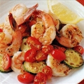 Shrimp with Zucchini and Tomatoes (4)