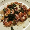 Shrimp & Zucchini in Red Pepper Sauce