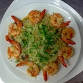 Shrimp and Portebello Mushroom Pasta