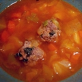 Sicilian Meatball Soup
