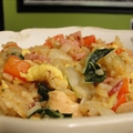 Singapore style Chicken Fried Rice